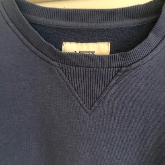 ❤️Vans Off the Wall Sweatshirt Blue Size M - Picture 2 of 6